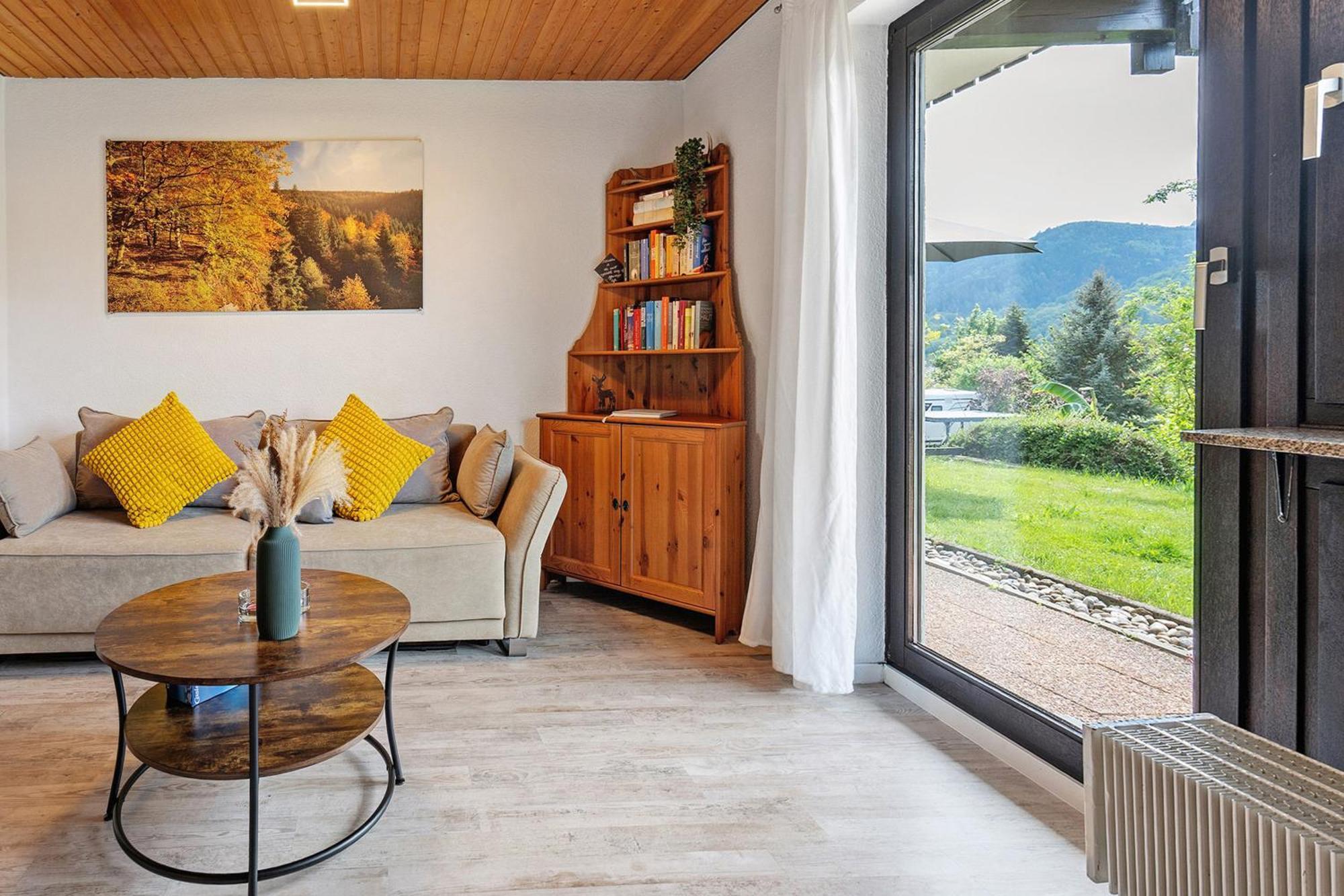 Schlossblickwohnung Schiel Gernsbach Esterno foto