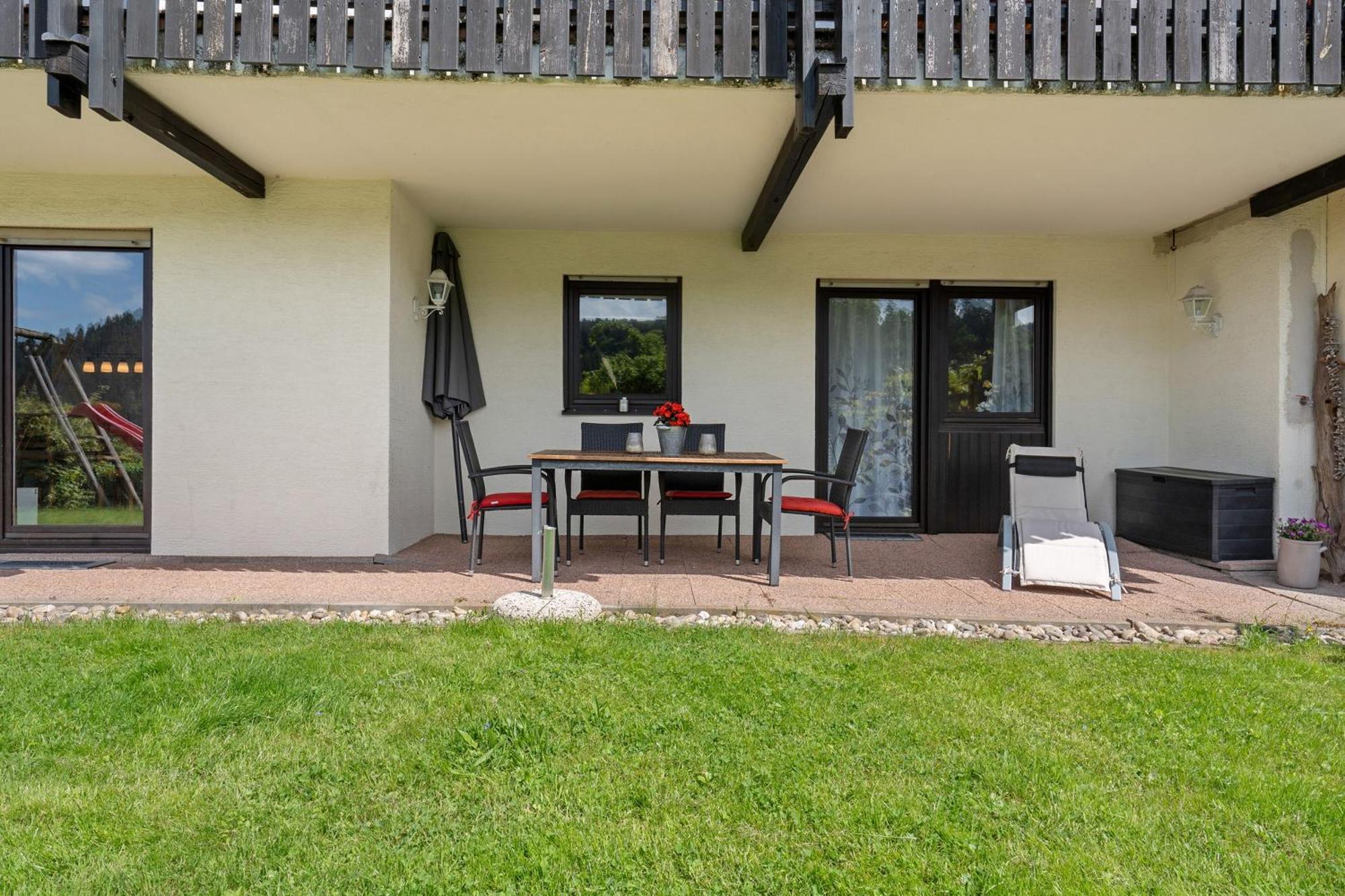 Schlossblickwohnung Schiel Gernsbach Esterno foto