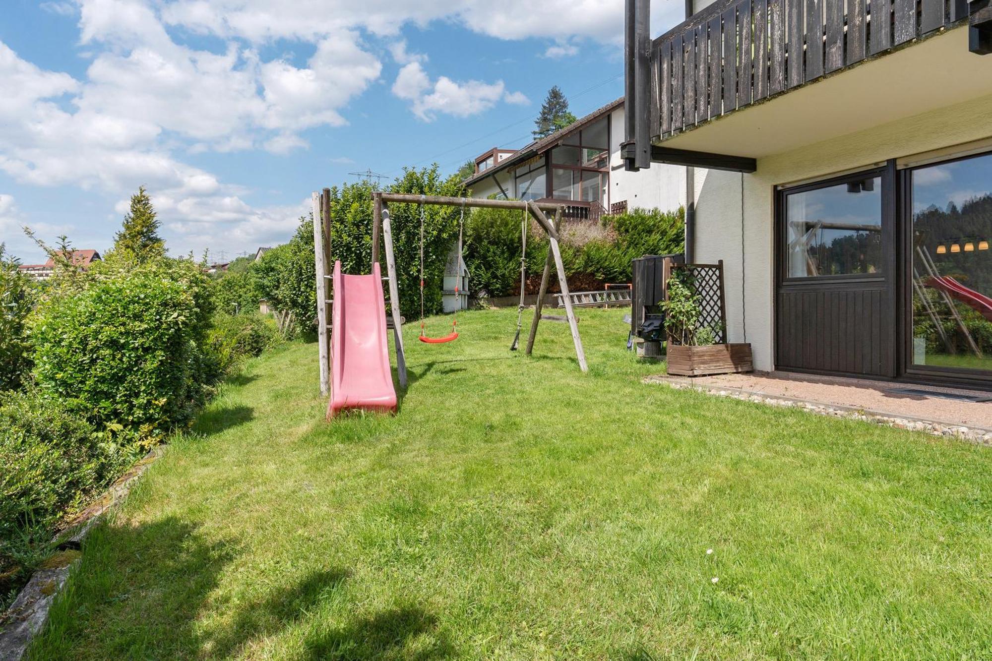 Schlossblickwohnung Schiel Gernsbach Esterno foto